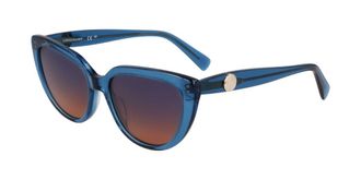 Longchamp LO766S N 400 Womens Sunglasses Blue Size 53