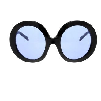 Celine Celine - Disc Ronde Zonnebril - unisex - Accessoires - Zwart - Maat: ONE Size
