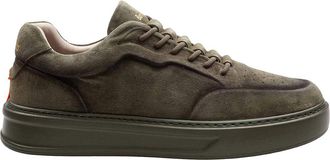 Barracuda Phoenix Sneakers In Green Suede