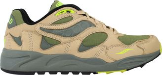 Saucony Grip Shadow 2 Mens Beige Trainers - Size UK 6.5