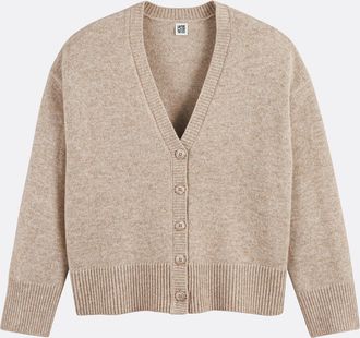 La Redoute Collections Wollen vest in grof tricot