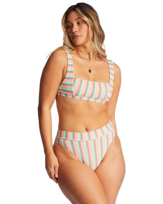 Billabong Bikini-Hose BILLABONG Island Glow Tanlines Maui, Damen, Gr. S, US-Gr&ouml;ssen, bunt (multi), Obermaterial: 91% Polyester, 9% Elasthan;, Badehosen Bikini-H
