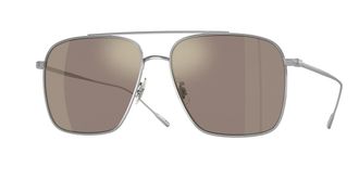 Oliver Peoples OV1320ST Dresner 50365D Mens Sunglasses Silver Size 56