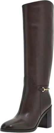 Guess Schoenen, Dames, Bruin, 37 EU, Leer, Hoge laarzen