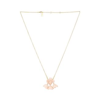 Chlo&eacute; Necklaces, female, Pink, Size: ONE SIZE Floral Pendant Necklace