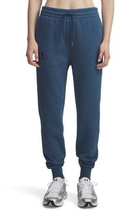 Under Armour Icon Fleece Joggers in Wham Blue Light Heather at Nordstrom, Size Xx-Large