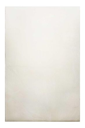 Homie Living Alfombra tejida con pelo corto color marfil 160x225