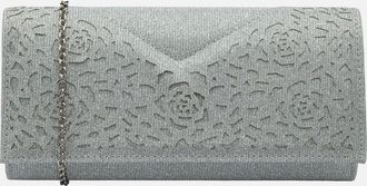 Lotus Womens Mena Clutch Bag - Grey - Size: ONE size