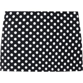 Mango Polka Dot Miniskirt in Black at Nordstrom, Size Medium