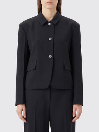 Jil Sander Single-Breasted Cropped Virgin Wool Blazer
