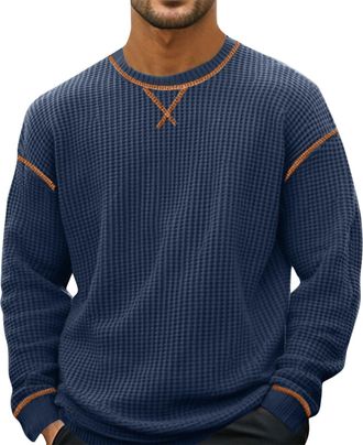 Generic Hoodies for Men UK Mens Jumpers Classic Crew Neck Hoodies Travel Pullover for Outdoor Activities Gym Casual Clothing Lounge Winter Clothes for Everyda