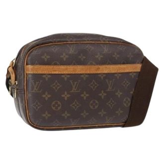 Louis Vuitton Vintage, unisex, Bruin, ONE Size, Pre-owned Vintage Canvas Cross Body Bag