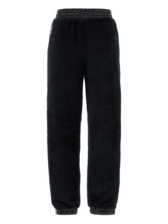 Moncler Polartec track pants - women - Polyester/Elastane/Polyamide/Polyamide - S - Black