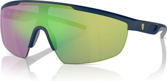 Ferrari Fz 6005U 5103R Zonnebrillen - Heren - Zonnebrillen - Blauw - 40 MM - Accessoires