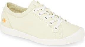 Softinos Isla Sneaker in 632 Olive Washed Leather at Nordstrom Rack, Size 5.5Us / 36Eu