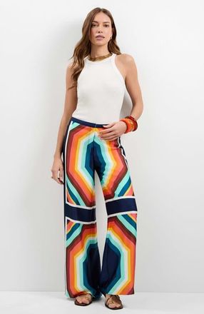 Trina Turk Lanay Siena Wide-Leg Pants at Nordstrom, Size 12 32
