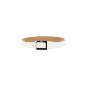 Roger Vivier Belle Vivier Doubleface Belt P.20 - female - Roger Vivier - Belts - White - 90 CM - Accessories