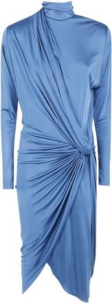 Balmain Mujer, Vestidos, Azul, Talla: S