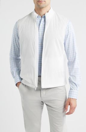 Johnnie-O Charlton Performance Vest in White at Nordstrom, Size Xx-Large