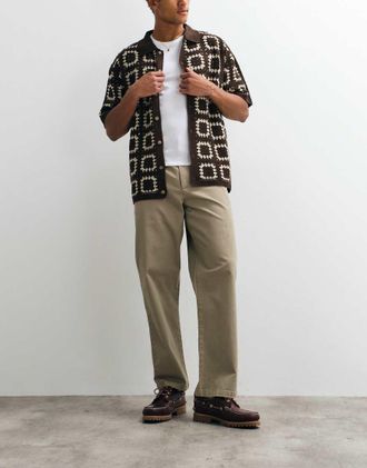 Cotton On Chino ampi color cammello-Marrone