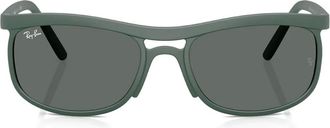 Ray-Ban Occhiali da sole squadrati - Verde