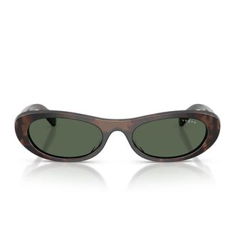 Vogue Sunglasses Vo5695 Su 327971 Milky Brown/Dark Green Women