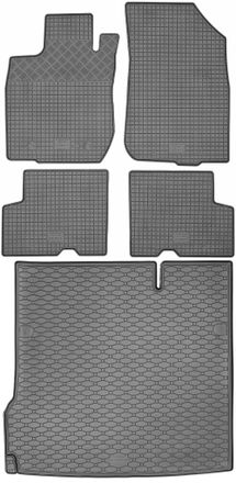 OEM Dacia Duster Suv De 2010 A Diciembre De 2017. Juego De Alfombrillas De Goma Para Coche Y Alfombrilla Para Maletero
