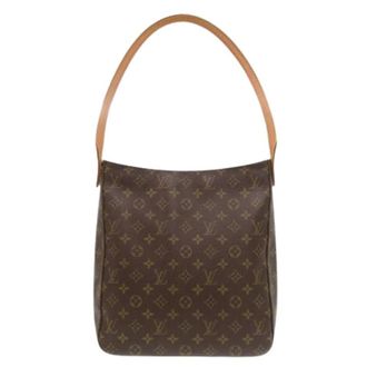 Louis Vuitton Pre-owned Shoulder Bags, female, Brown, Size: ONE SIZE Pre-owned Monogram Canvas Shoulder Bag