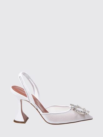 Amina Muaddi Pump Woman color White