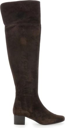 Carel Brigitte Enkellaarsjes - Dames - Over de knie laarzen - Bruin - 36 EU - Schoenen