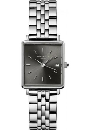 Rosefield Womens BGSSS-Q051 Ladies Boxy Watch - Silver - One Size