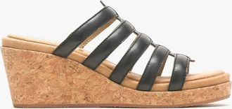 Hush Puppies Womens Hush Puppies WILLOW SLIDE Womens Sandals Black - Size: 4