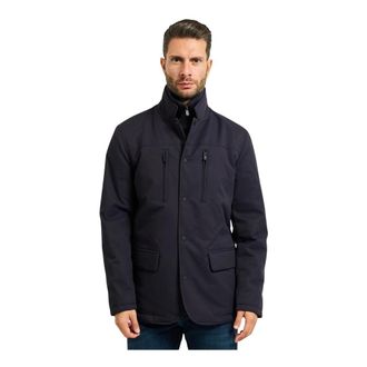 Save The Duck Parkas, male, Blue, Size: L Parka