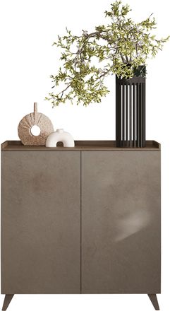 Inosign Highboard »Tray, Breite 121, Höhe 126 cm mit 2 Türen« Top Tablet, Push-to-open Funktion