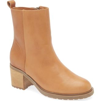 Chocolat Blu Nadi Bootie in Tan Leather at Nordstrom, Size 10Us