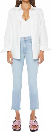Mother Insider Crop Step Fray Jean In Youre My Favorite