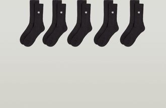 G-Star Sokken 5 Paar - Zwart - Heren