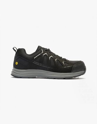Skechers Mens Skechers Work 200127EC MALAD II Mens Safety Trainers Black - Size: 10.5