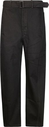 Christophe Lemaire Heavy Denim Snowy Effect Pants