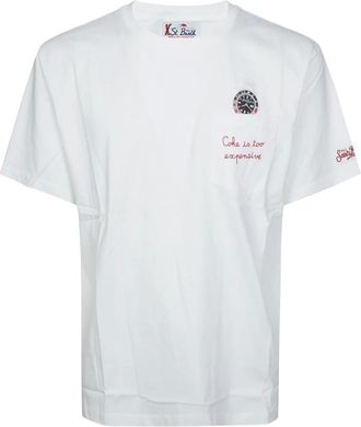 MC2 Saint Barth Connor T-shirt - Heren - Tops - Wit - Maat: M Katoen