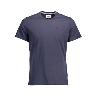 Tommy Hilfiger Hombre, Camisetas, Azul, Talla: L