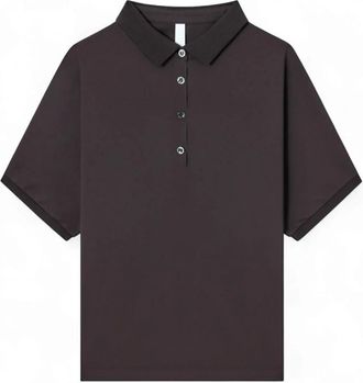 Duno Tops, Dames, Bruin, S, Polyester, Solara-Atessa T-shirt