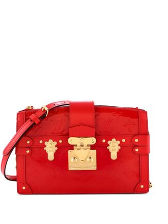 Louis Vuitton Trunk Vernis clutch bag - Red