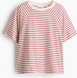 H&M MAMA Before & After Still-T-Shirt - Red
