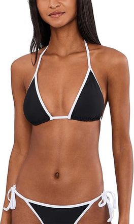 BECCA by Rebecca Virtue Sport Mode Cheryl Triangle Top Womens Clothing Black : D-Cup, Nylon/Spandex