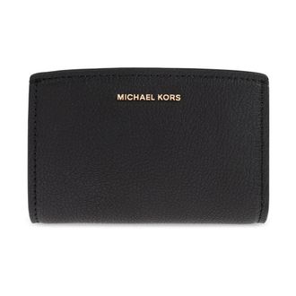 Michael Kors Wallets & Cardholders, female, Black, Size: ONE SIZE Bryant Medium Pebbled Leather Wallet