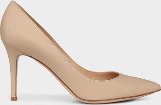 Gianvito Rossi 85mm Gianvito Leather Pointed-Toe Pumps