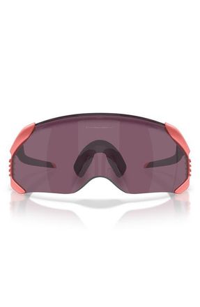 Oakley 52mm Velo Kato Prizm Rectangle Sunglasses in Muted Metallic Paloma at Nordstrom