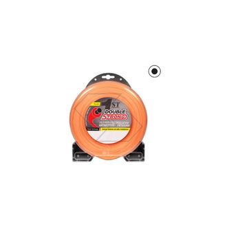 Strong Cosmetics Valva filo per decespugliatore DUBLE STRONG sezione tonda &Oslash; 2,7mm lunghezza 72 m