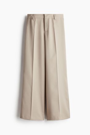H&M Weite elegante Hose - Beige